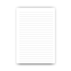 Blank Page notebook vector