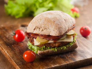 Chicken burger