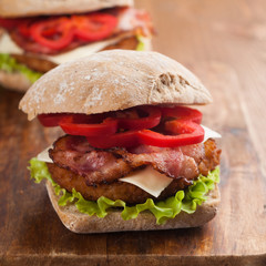 Chicken burger
