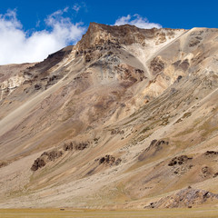 Himalayan landscape in Himalayas along Manali-Leh highway.India
