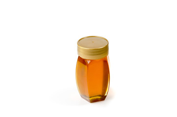 Small honey jar with cover