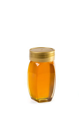 Small honey jar with cover