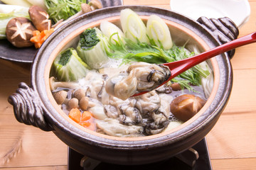 牡蠣鍋