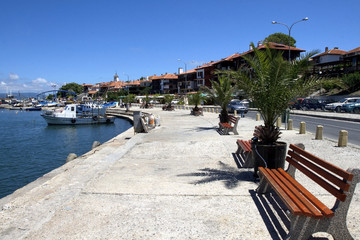view of the coastal alley