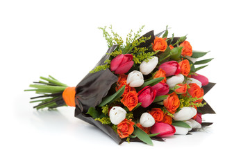 Tulips flowers bunch © ISO101