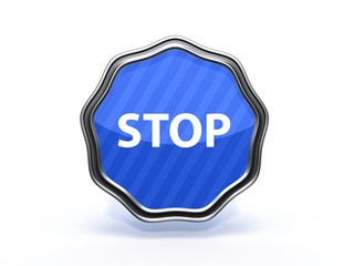 stop star icon on white background