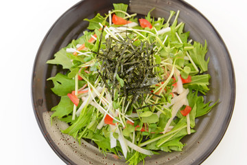 新鮮なサラダ