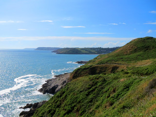 Coastline near The Mumbles Gower Peninsula (Penrhyn Gŵyr, Gower-Halbinsel) Wales United Kingdom (Gro&szlig;britannien)