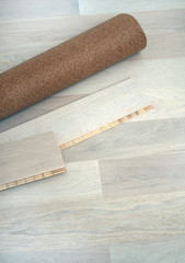 New oak parquet