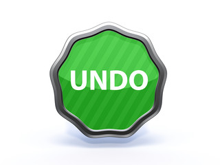 undo star icon on white background