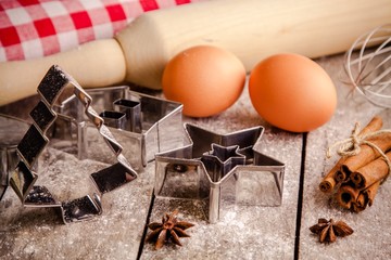 Baking cookies, ingredients for cakes