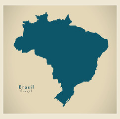 Modern Map - Brasil BR