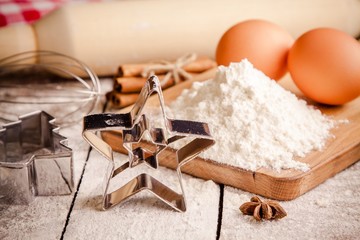 Baking cookies, ingredients for cakes