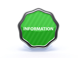 information star icon on white background