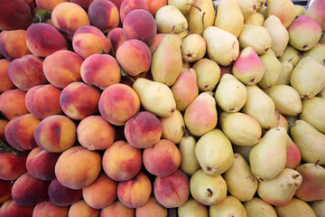 peaches and pears