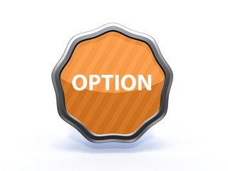 option star icon on white background