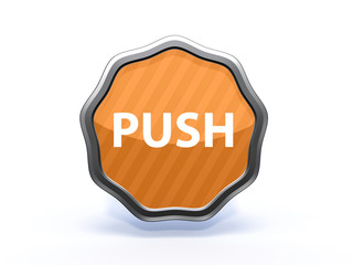 push star icon on white background