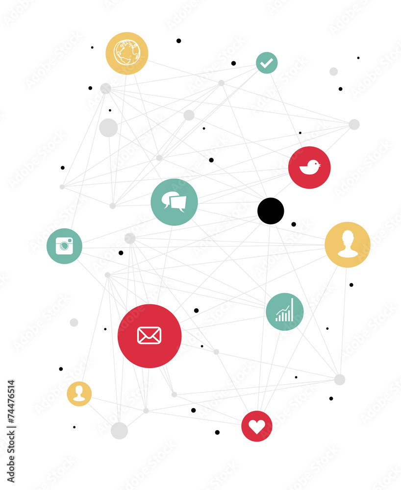 Poster abstract communications background