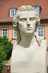 Büste Friedrich Schiller in Rudolstadt