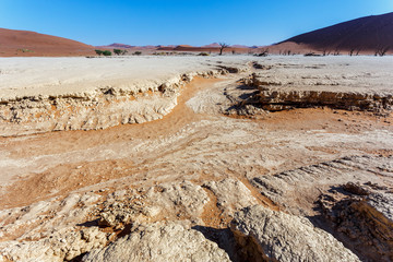 Sossusvlei beautiful landscape of death valley