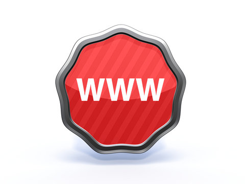 www star icon on white background
