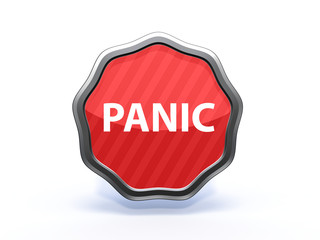 panic star icon on white background