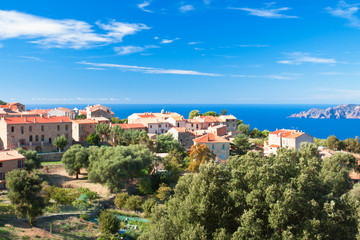 village de Piana, Corse