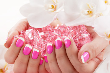 beautiful manicure nail salon