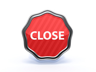 close star icon on white background