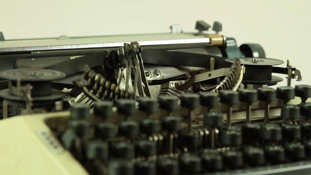 vintage typewriter