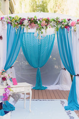 Decorated Festive Porch