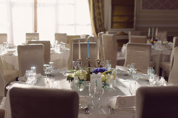Festive Table in Sunlight
