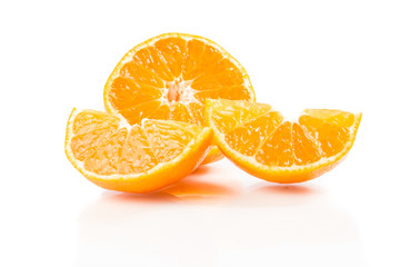 Orange fruit isolated