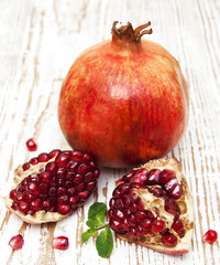 pomegranates