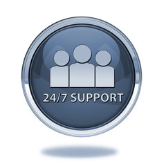 Support pointer icon on white background