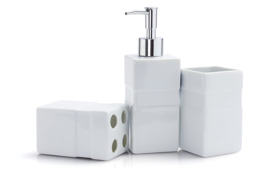 Toiletries Dispenser And Containers