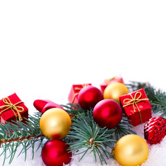 Christmas tree with baubles