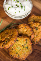 zucchini pancakes