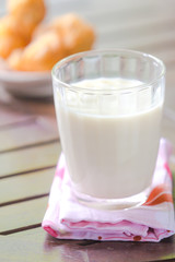 Soybean milk with deep-fried dough stick