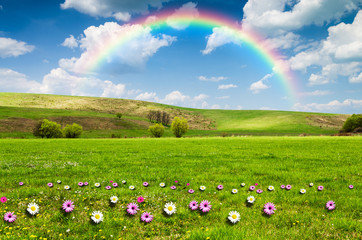 rainbow background