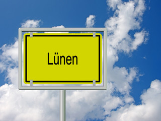 Lünen - Ortsschild