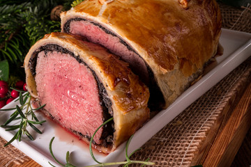 Beef Wellington as Advent creation