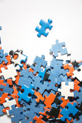 Naklejka premium Puzzle