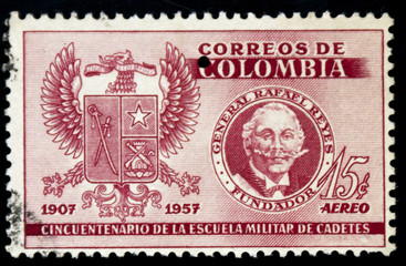 postage stamp columbia
