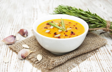 Pumpkin soup