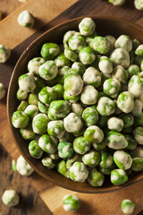 Homemade Dry Spice Wasabi Peas