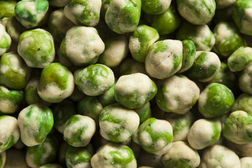 Homemade Dry Spice Wasabi Peas