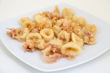 Deep Fried Calamari (Squid) Rings