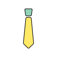 Vector tie icon. Eps10