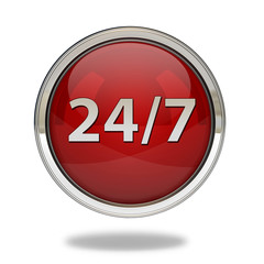 Support pointer icon on white background